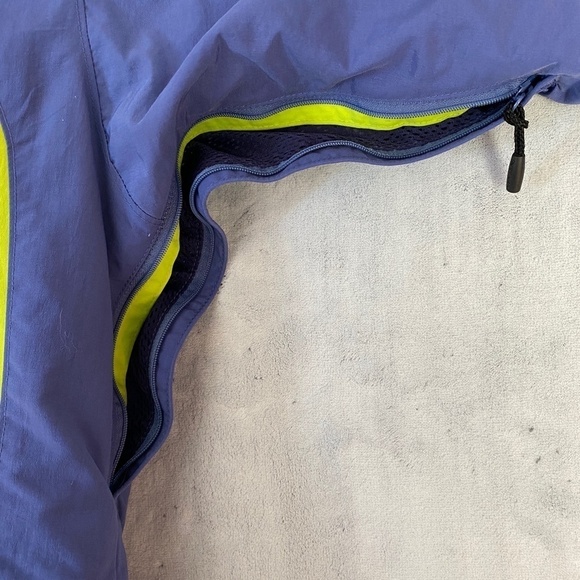 Columbia Convert Jacket Womens Med Purple Yellow Vintage Y2K Convertible Hooded - Picture 8 of 14